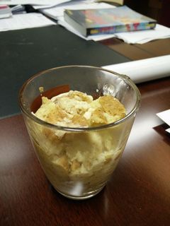 รูปของ Microwave Bread pudding