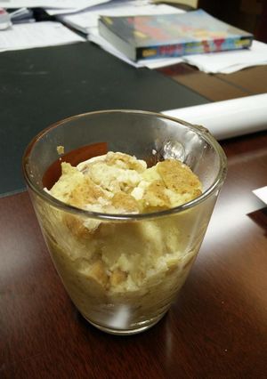 รูปของ Microwave Bread pudding
