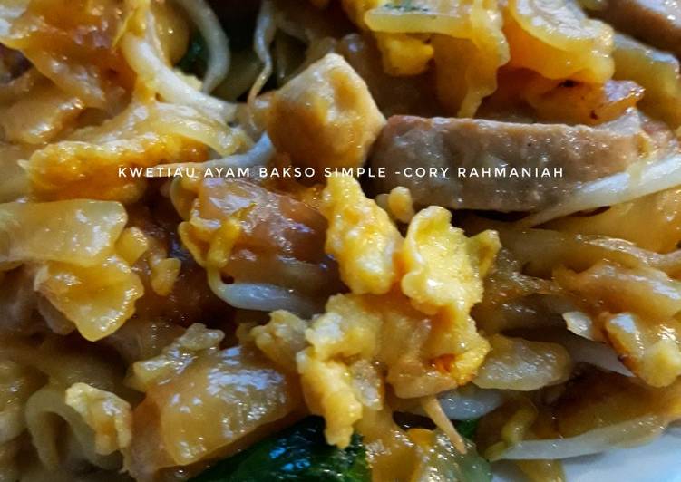 Bumbu Kwetiau Ayam Bakso Simple | Resep Bumbu Kwetiau Ayam Bakso Simple Yang Menggugah Selera