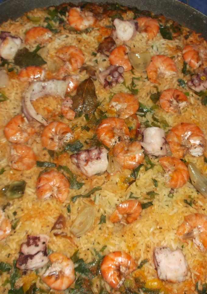 Una foto de Arroz conlo (con lo que sobro)