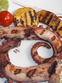 Una foto de Pulpo a la parrilla