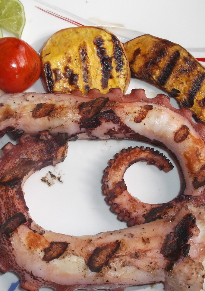 Una foto de Pulpo a la parrilla