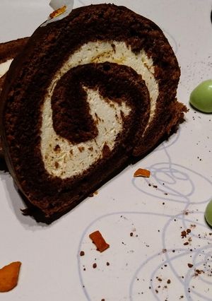 Joghurtos tekercs recept fotója