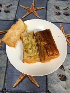 Una foto de Hojaldres de vieiras