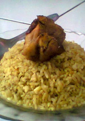 Foto resep Nasi goreng kuning sederhana