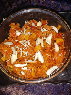 A picture of Gajar ka Halwa.