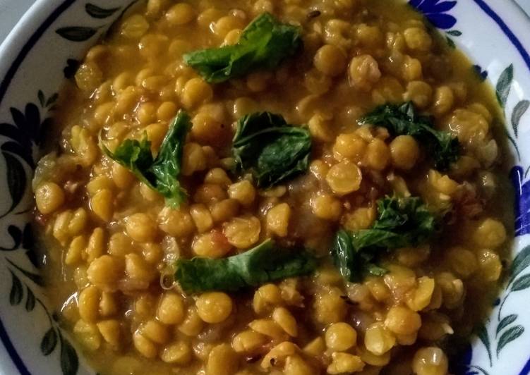 Steps to Prepare Super Quick Homemade Chana dal