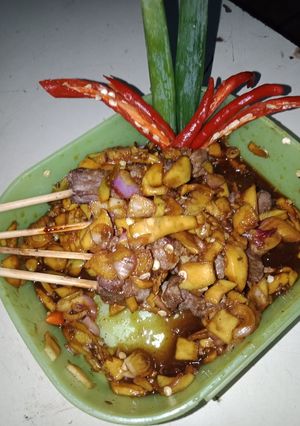Foto resep Sate sambel mangga