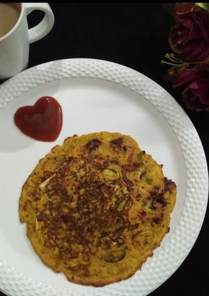 A picture of Vegetable Cheela.