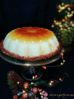 Una foto de 🍍Tarta de flan de piña🍍