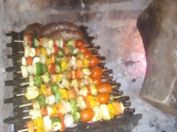 Brochets de verdura 🍅🌶️🥕🥔🍢