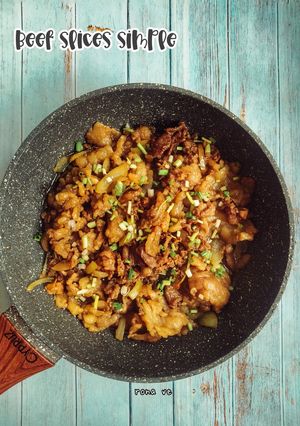 Foto resep Beef Slice Simple ala hokben