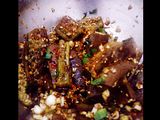 Gaji Namul (eggplant side dish khas Korea)