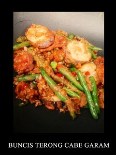 Foto resep Buncis Terong Cabe Garam
