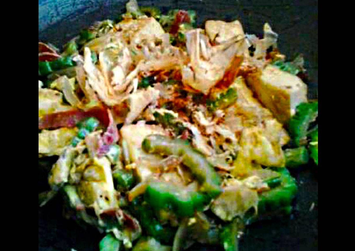 Goya Champuru (Tumis Pare khas Okinawa Jepang)