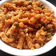 A picture of Indian Pasta.