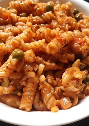 A picture of Indian Pasta.