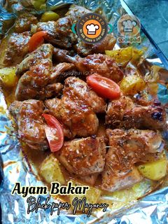 Gambar Ayam Bakar Blackpaper Mayonis