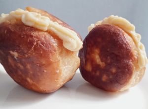 Una foto de Krapfen, Berlinesas o Bombas