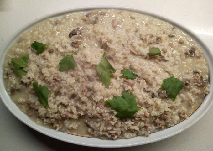 Come a Fai Qualsiasi notte della settimana Risotto con salsiccia e funghi 🎅⭐🎄