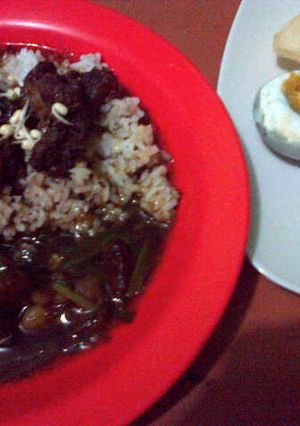 Foto resep Sego Rawon Suroboyo