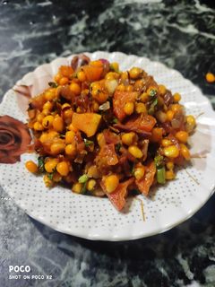 स्वीट कॉर्न चाट (Sweet corn chaat recipe in Hindi) रेसिपी मुख्य फोटो