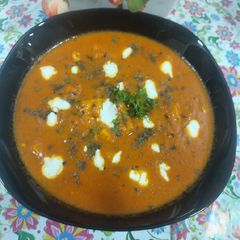 Butter paneer masala A picture of Butter paneer masala.