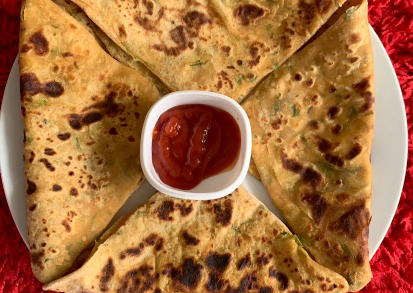 Curd Paratha