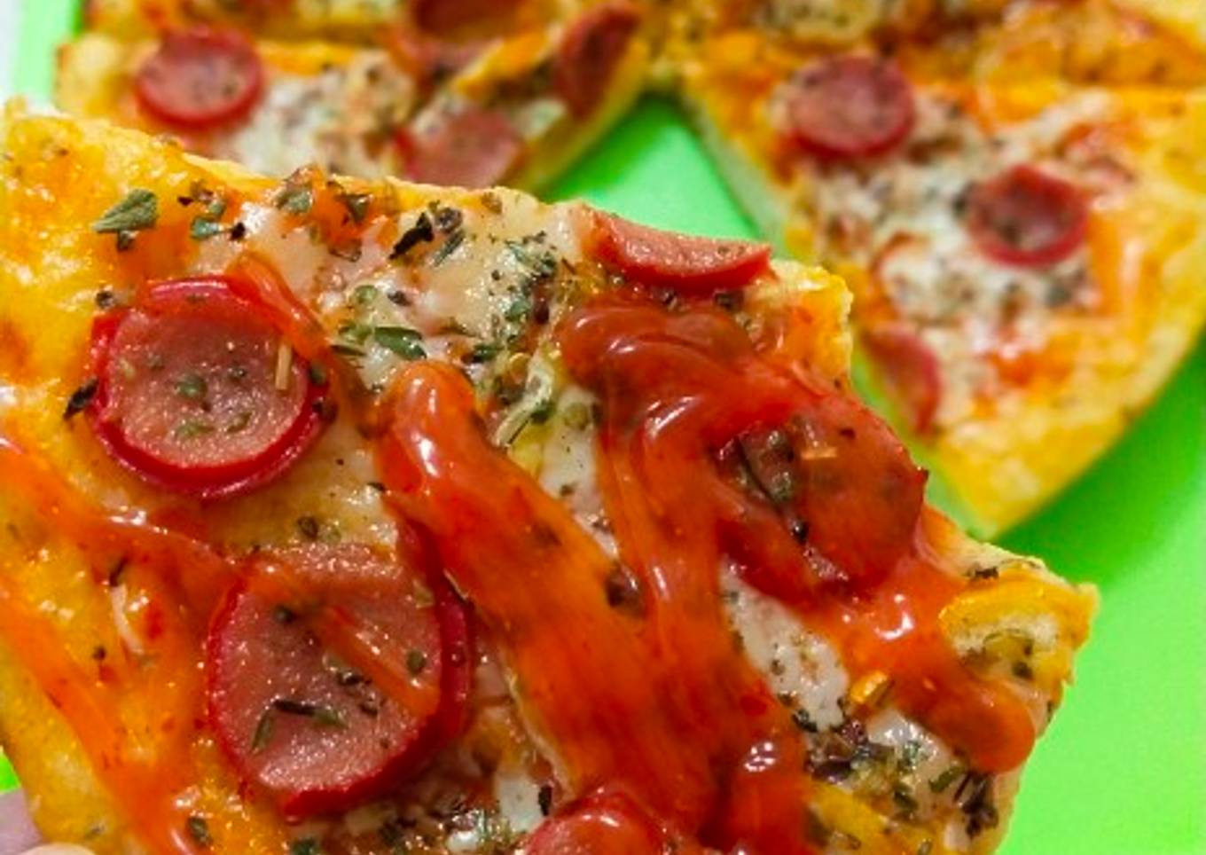 Pizza Teflon Simple