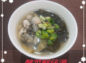 酸菜蚵仔湯(簡單料理) 的食譜成品照片