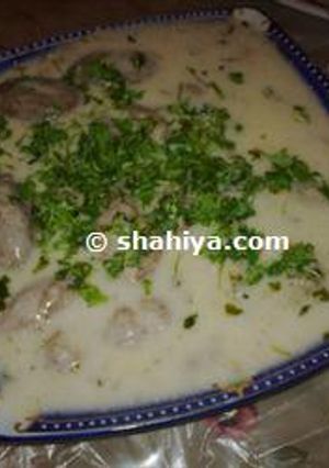 صورة لوصفة طريقة عمل كبة باللبن الرايب