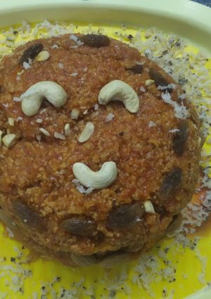 A picture of Kaju gajar halwa 🥕🥕.