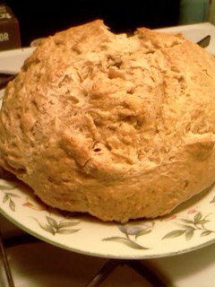 A picture of beer bread.