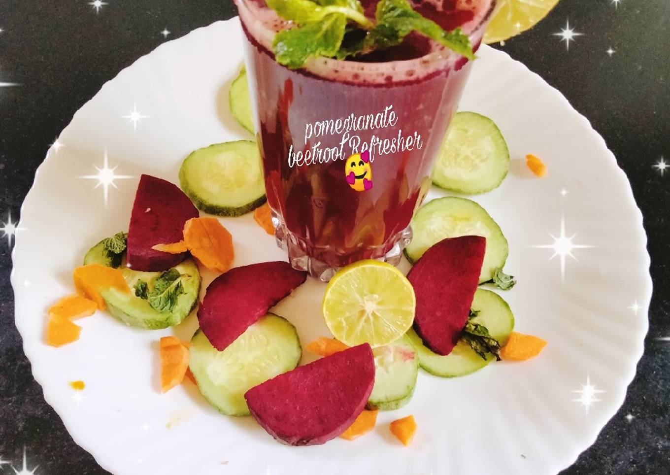 Pomegranate Beet Refresher