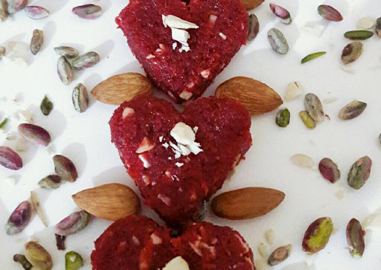 Recipe of Ultimate Beetroot coconut burfi