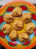 Galletas rústicas de avena para aprovechar almíbar sobrante
