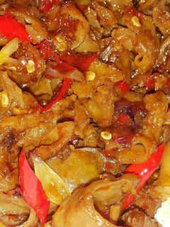 Foto resep Gongso Jeroan Sapi. #KitaBerbagi