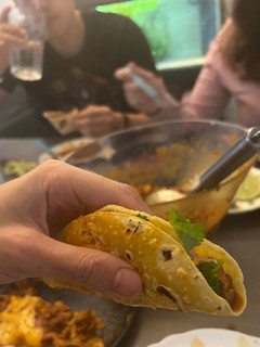Una foto de Tacos de pollo
