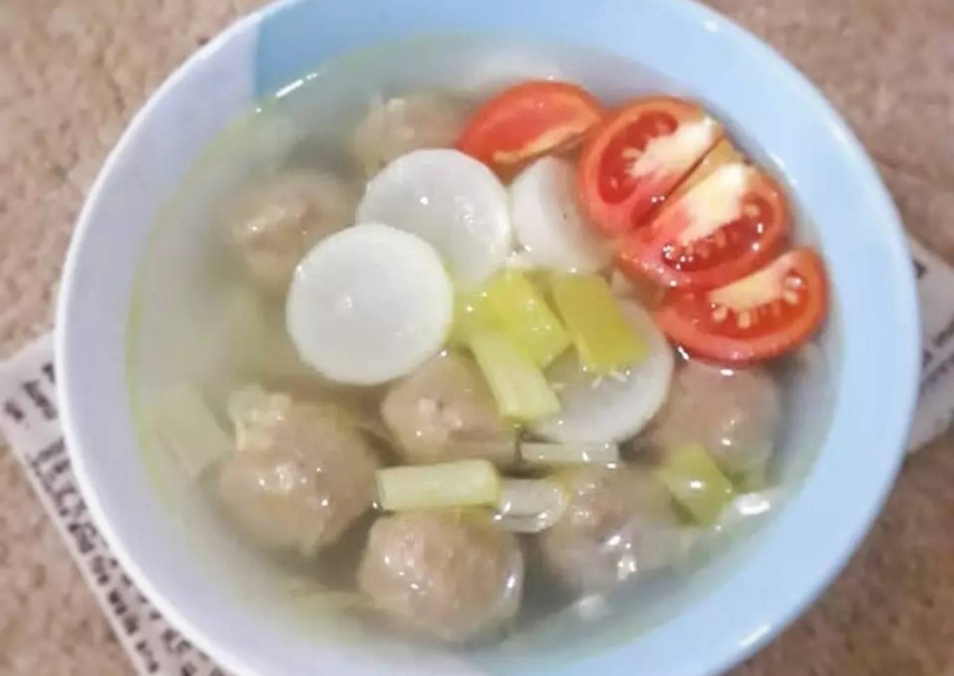 Sayur Sop Lobak Bakso