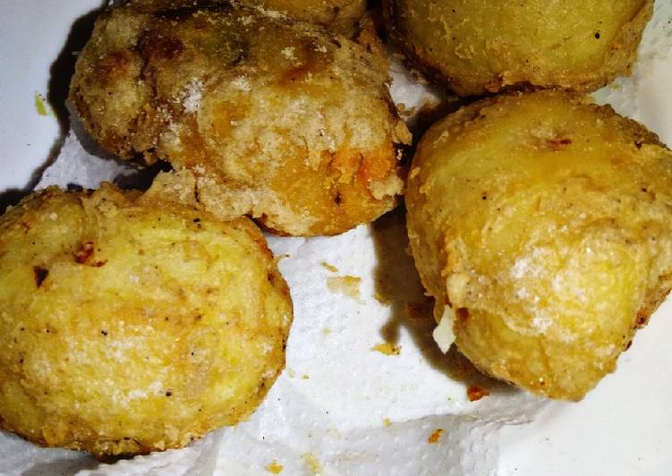 Step-by-Step Guide to Prepare Favorite Deep fried jacket potatoes