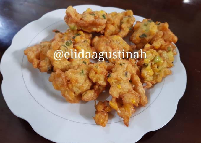 Bagaimana Membuat Dadar Jagung (Bakwan Jagung) 🌽, Lezat