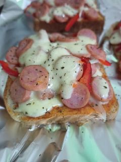 Una foto de Mini pan pizza