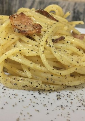 A picture of Simplest Pasta Carbonara.