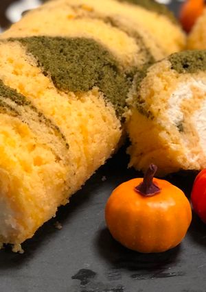 A picture of Rice flour Roll Cake.