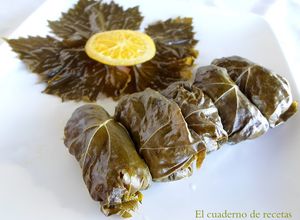 Foto principal de Dolmas {Hojas de Parra Rellenas}
