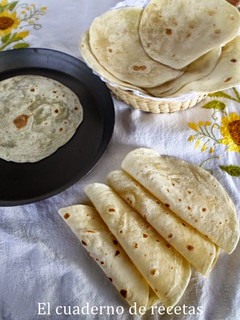 Una foto de Tortillas de Harina {Cocina Mexicana}