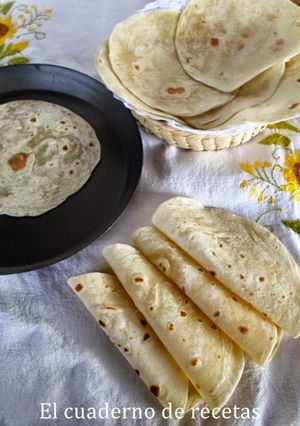 Una foto de Tortillas de Harina {Cocina Mexicana}