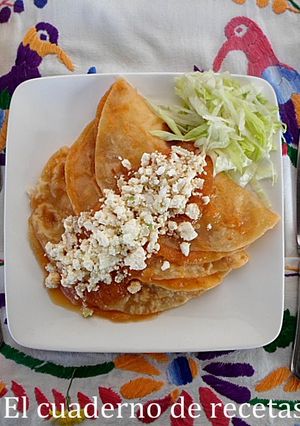 Una foto de Entomatadas