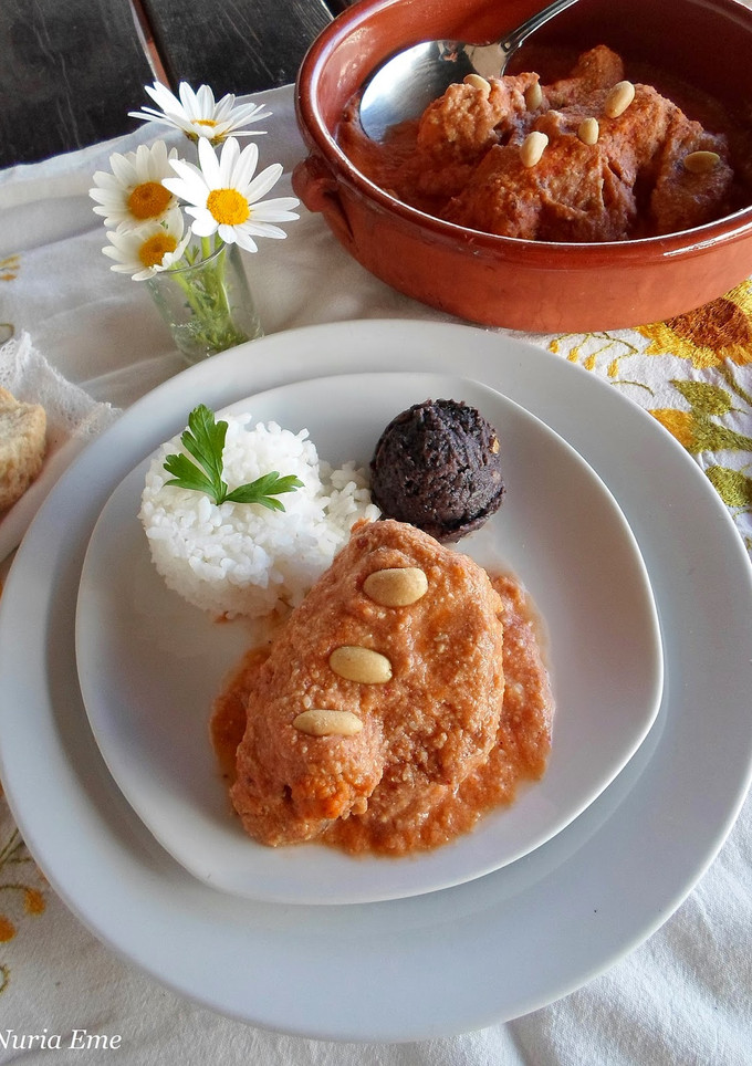 Una foto de Pipián Rojo de Pollo