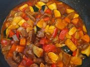 Gambar daging wortel zucchini